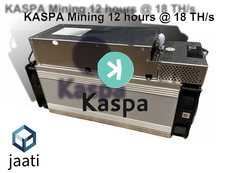 Kaspa mining 12h